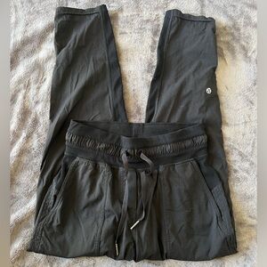 Lululemon Athletica Black Dance Studio Pants Cropped Length